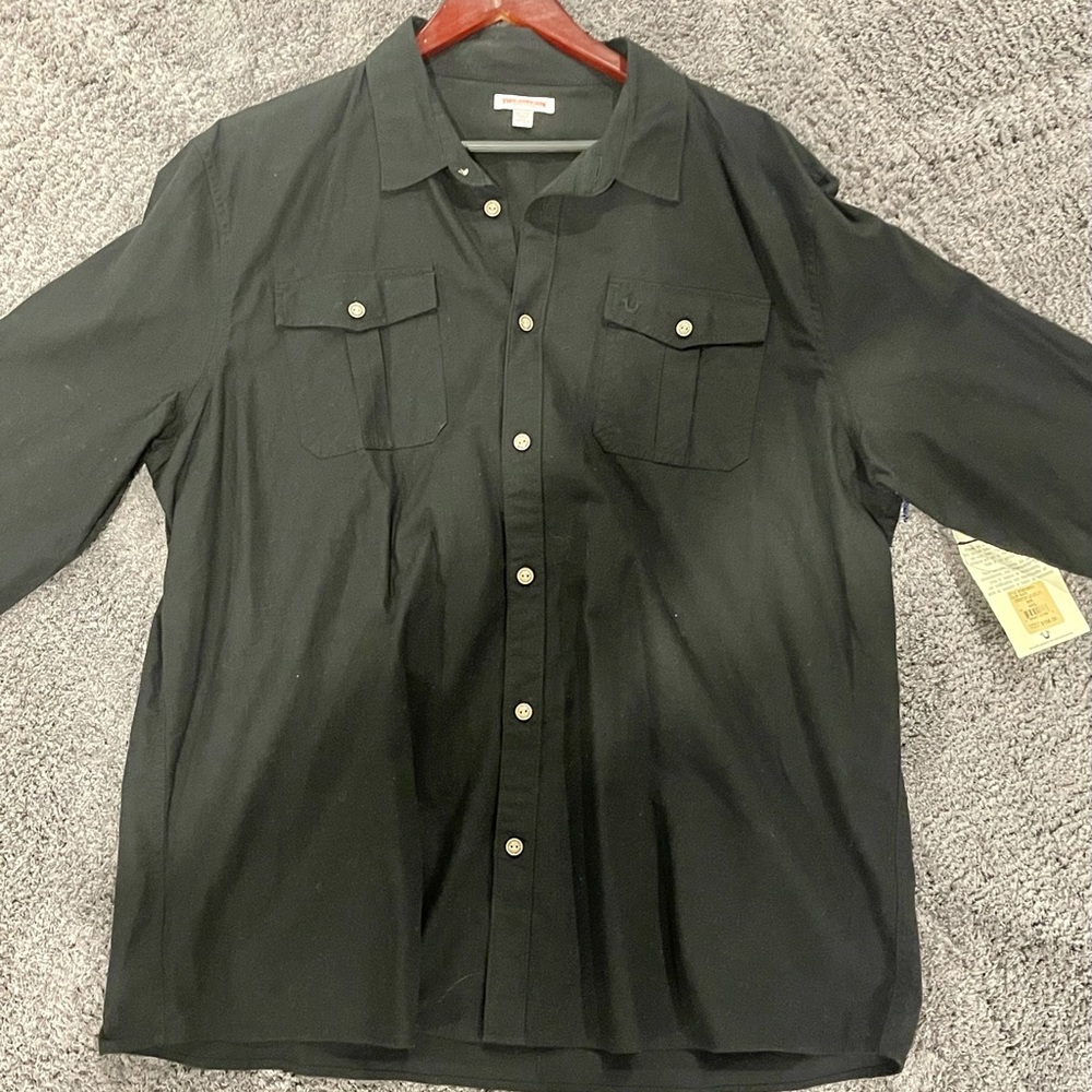 True Religion L/S button up - Picture 2 of 8